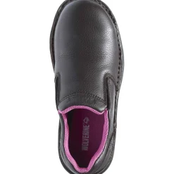 Wolverine Bailey Opanka Steel-Toe EH Slip-On Work Shoe Brown Cheap