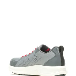 Wolverine Bolt DuraShocks&reg; Knit CarbonMax&reg; Work Shoe Grey/Red Fashion