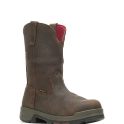 Wolverine Cabor EPX&reg; Waterproof Composite Toe Wellington Dark Brown Fashion