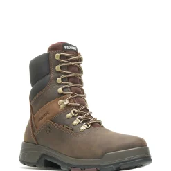 Wolverine Cabor EPX&reg; Waterproof Composite Toe 8" Work Boot Dark Brown Best Sale