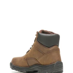 Wolverine Durbin Waterproof 6" Work Boot Brown Fashion