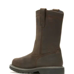 Wolverine Floorhand Met-Guard Steel-Toe Wellington Work Boot Dark Brown Cheap