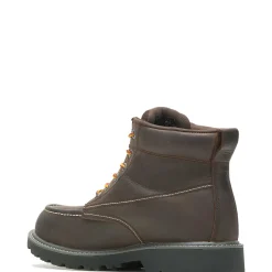 Wolverine Floorhand Moc Toe 6&rdquo; Work Boot Dark Coffee Cheap