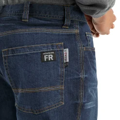Wolverine FR Stretch Denim Rinse Wash Discount