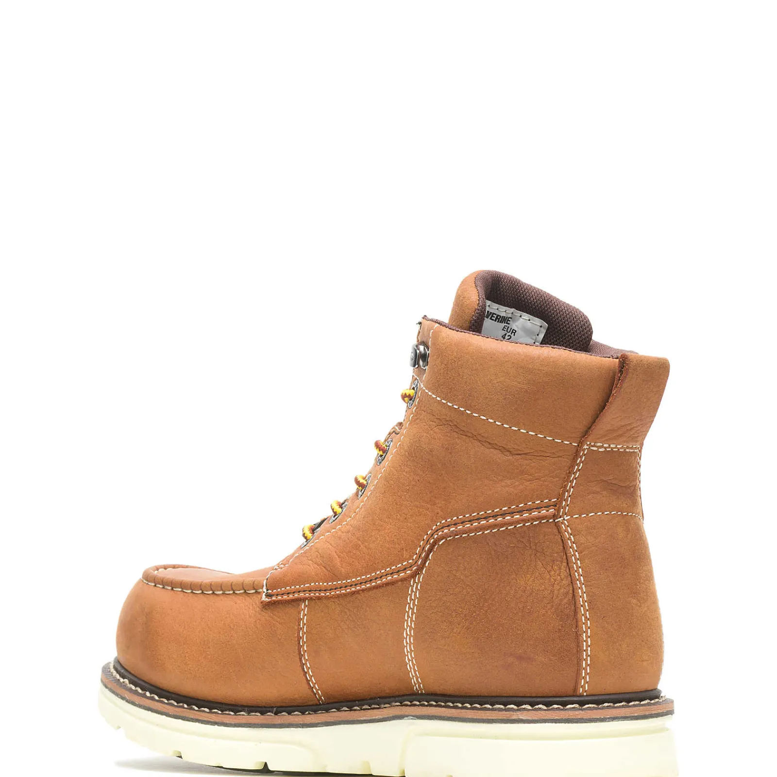 Wolverine I-90 DuraShocks® Moc-Toe CarbonMAX® 6" Work Boot Tan Sale