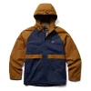 Wolverine I-90 Sherpa Lined Rain Jacket Navy Cheap