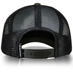 Wolverine 1883 Leather Patch Trucker Cap Black Olive Cheap