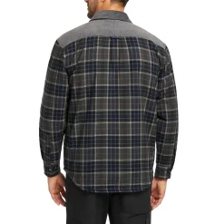 Wolverine Marshall II Sherpa Lined Zip Shirt-Jac Granite Plaid Online