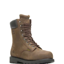 Wolverine McKay Waterproof Steel-Toe 8&rdquo; Work Boot Brown Online