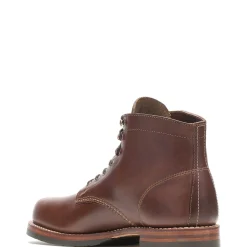Wolverine 1000 Mile Plain-Toe Classic Boot Havana Brown Outlet