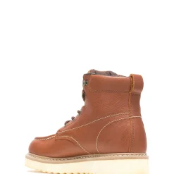 Wolverine Moc-Toe Steel-Toe EH 6" Work Boot Tan Best Sale
