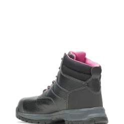 Wolverine Piper Waterproof Composite-Toe 6" Work Boot Black Flash Sale