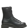 Wolverine 8" DuraShocks&reg; Lace-to-toe Side Zip Boot Black New