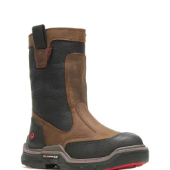 Wolverine Raider DuraShocks&reg; Heavy Duty CarbonMAX&reg; Work Wellington Brown Hot