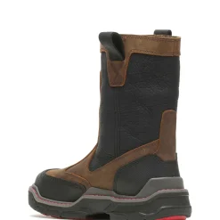 Wolverine Raider DuraShocks&reg; Heavy Duty CarbonMAX&reg; Work Wellington Brown Hot