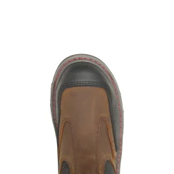 Wolverine Raider DuraShocks&reg; Heavy Duty CarbonMAX&reg; Work Wellington Brown Hot