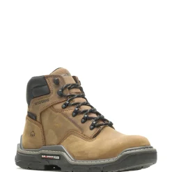 Wolverine Raider DuraShocks&reg; Waterproof 6" CarbonMAX&reg; Work Boot Brown Outlet