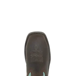 Wolverine Rancher Arrow Steel-Toe Wellington Work Boot Aqua Hot
