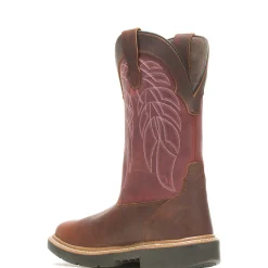 Wolverine Rancher DuraShocks&reg; CarbonMax&reg; Wellington Work Boot Peanut/Red Best