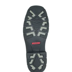 Wolverine Rancher Met Guard Steel-Toe Wellington Brown/Red Cheap