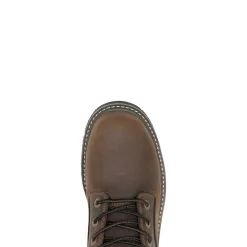 Wolverine Revival 6" Composite-Toe Work Boot Dark Brown Hot