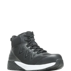 Wolverine Rush Mid Work Composite Toe Black Store