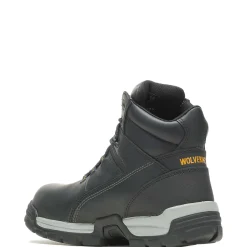 Wolverine Tarmac Waterproof Reflective Composite-Toe 6" Work Boot Black Sale