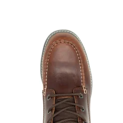 Wolverine Trade Wedge 6" Moc-Toe Steel-Toe Work Boot Rust Outlet