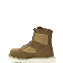 Wolverine Trade Wedge Unlined Canvas 6" Composite-Toe Work Boot Coyote Discount