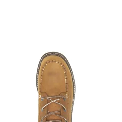 Wolverine Trade Wedge Unlined 6" Moc-Toe Composite-Toe Work Boot Tan Best Sale