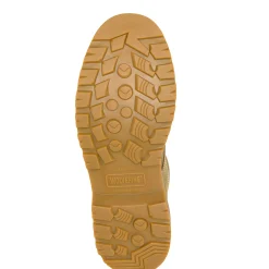Wolverine X Valiant University Of Michigan Floorhand Moc Toe Work Boot Tan Discount