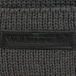 Wolverine Wool Watch Cap Charcoal Gray Fashion